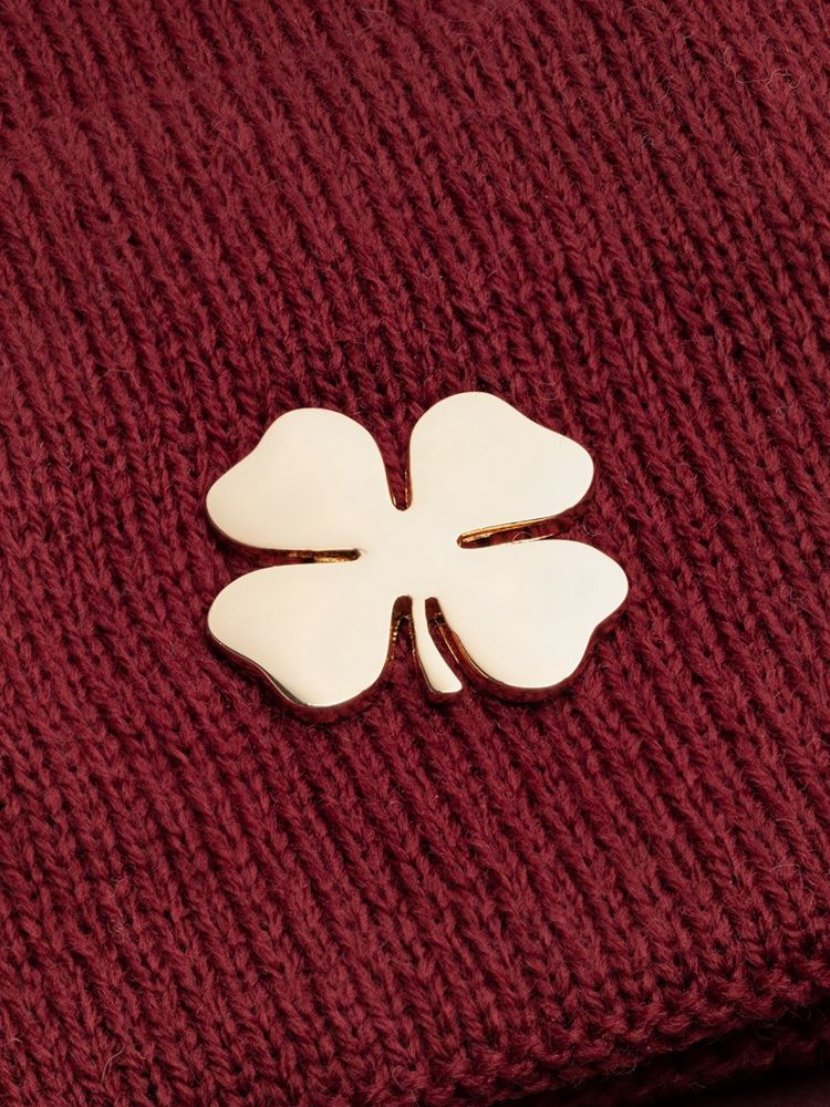 Шильдик «Счастливый клевер», золотистый — изображение 9