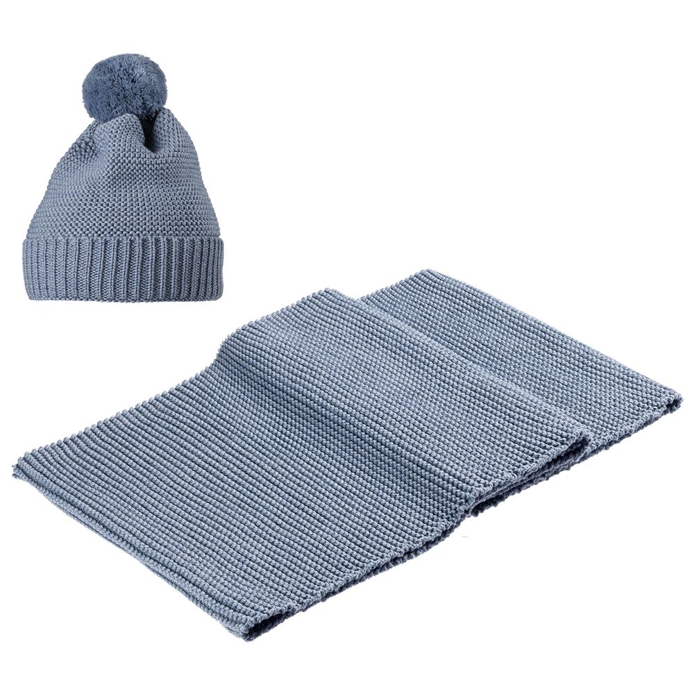 Снуд Brugge, голубой — изображение 4