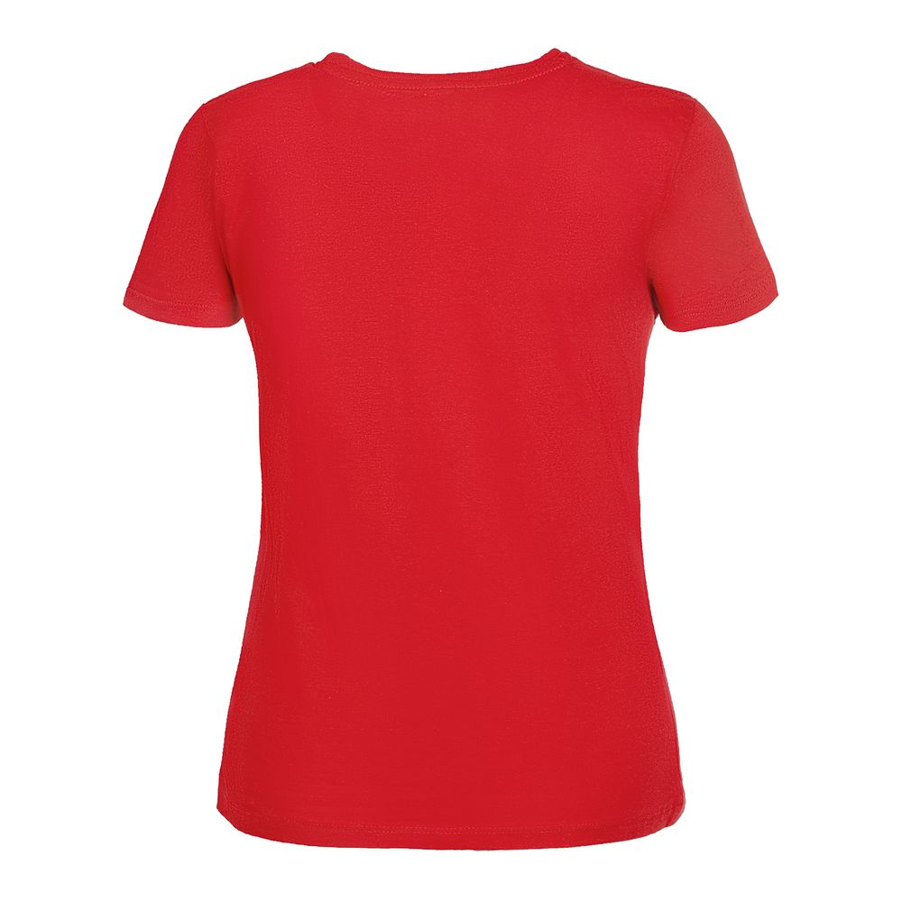 Футболка женская Carmen and Carwoman, красная — изображение 2