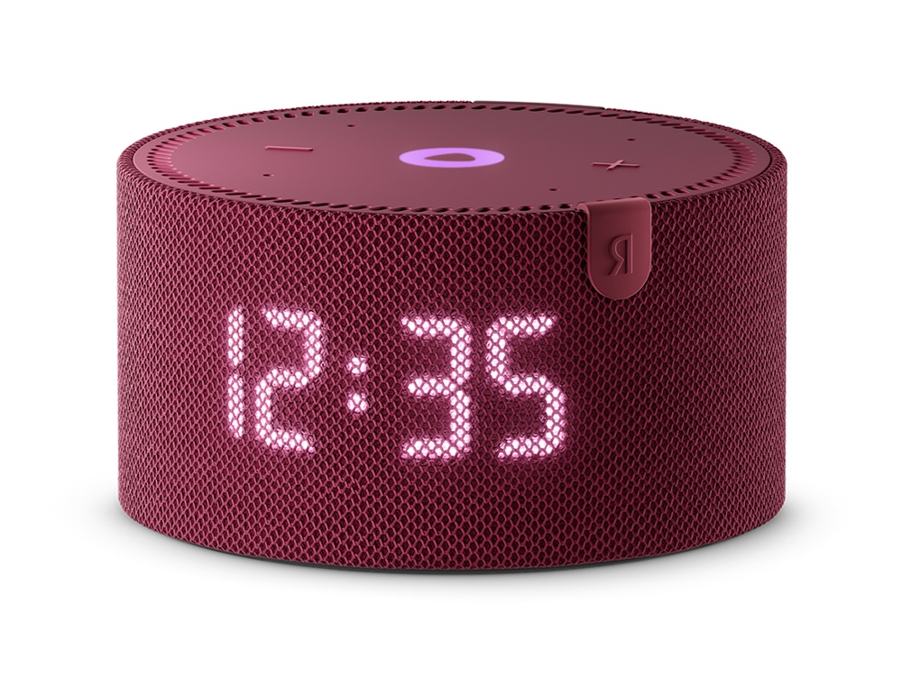 Умная колонка ЯНДЕКС Станция Мини с часами, 10 Вт, с Алисой, цвет: красный (YNDX-00020R) — изображение 2