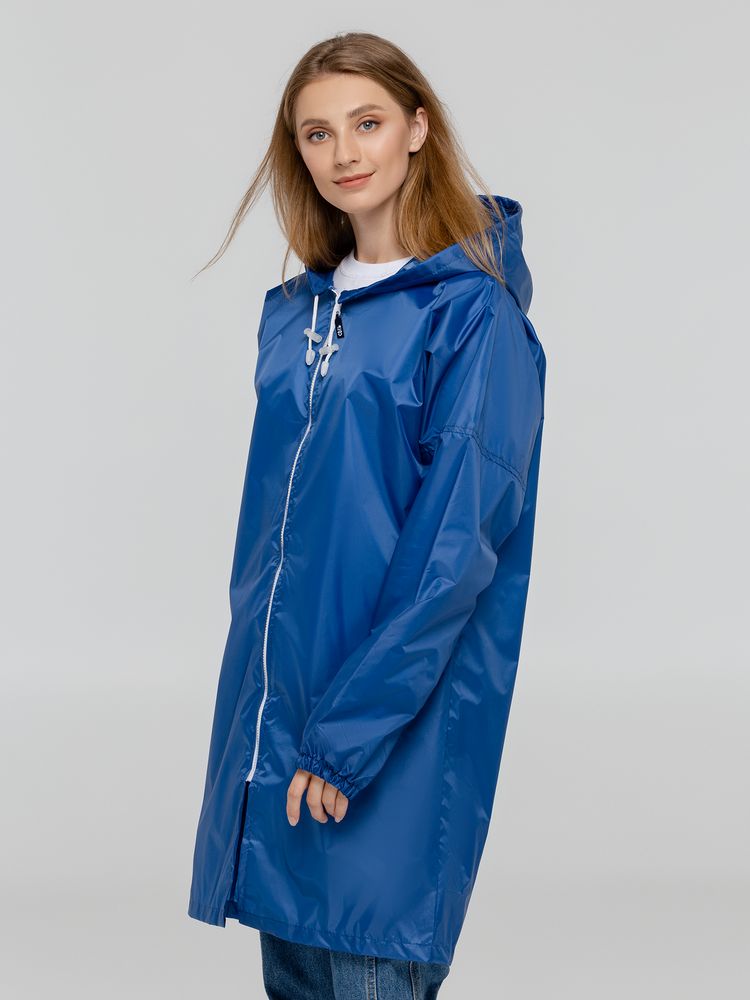 Дождевик «Воплащение ума», ярко-синий — изображение 2