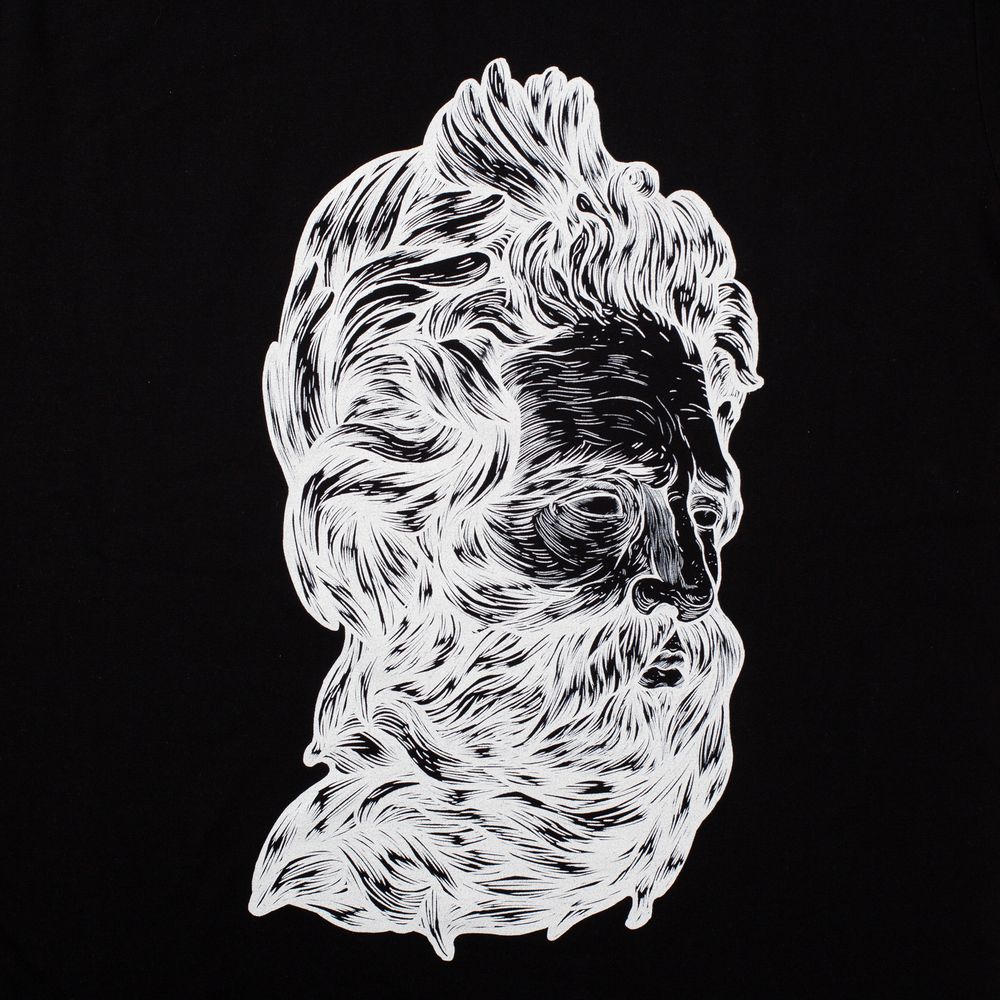 Футболка Tattoo Inverted, черная — изображение 6