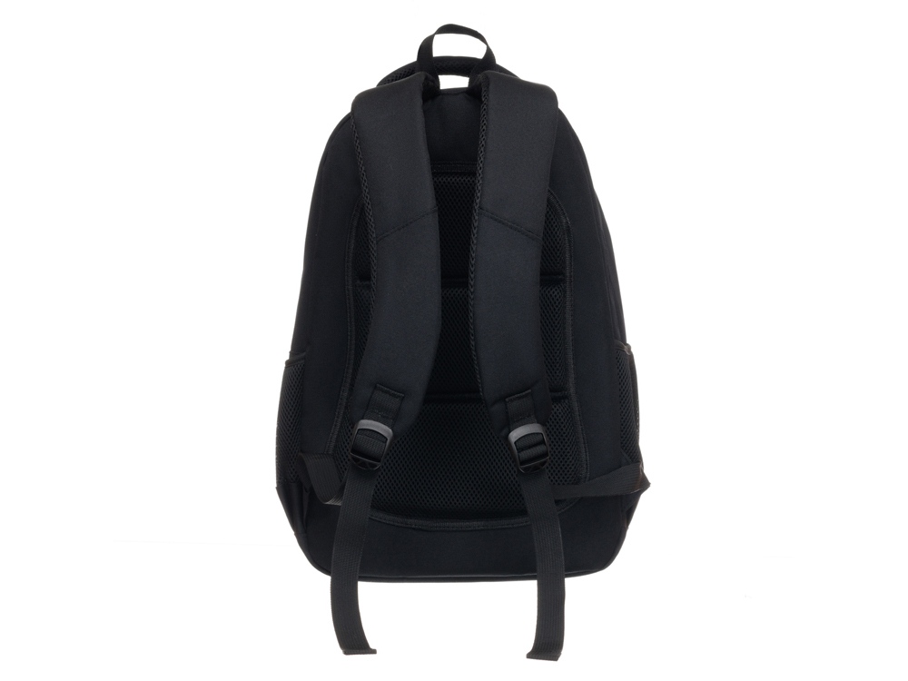 Рюкзак TORBER CLASS X, черный, полиэстер 900D, 45 x 30 x 18 см + Мешок для сменной обуви в подарок! — изображение 6