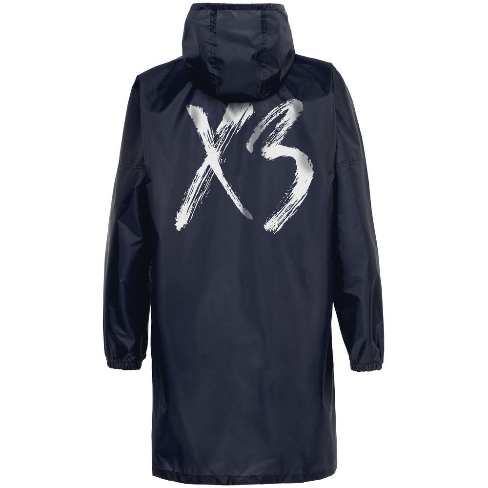Дождевик «ХЗ», темно-синий с серебристым — изображение 3