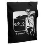 Холщовая сумка «Копай», черная