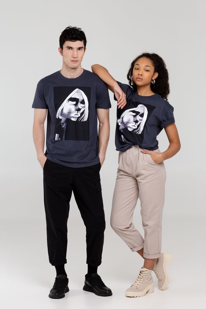 Футболка «Меламед. Kurt Cobain», темно-серая — изображение 9