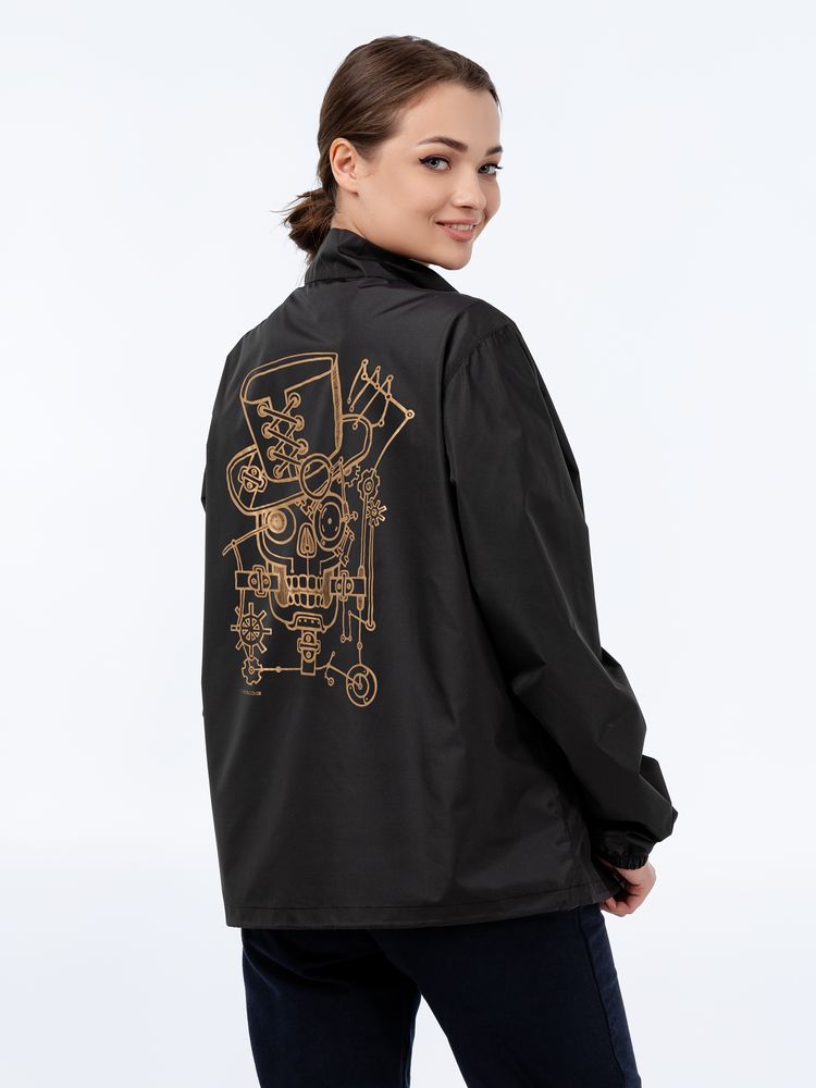 Ветровка John Steampunk, черная — изображение 4