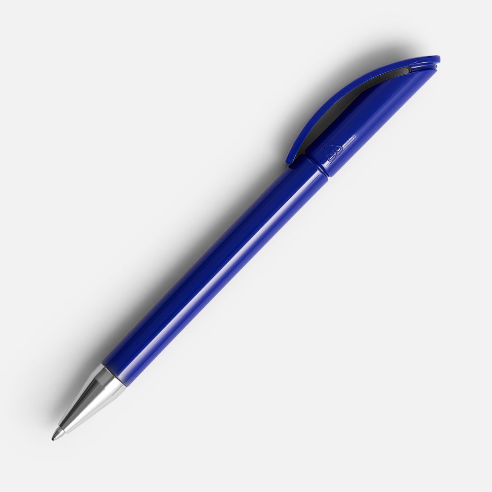 Ручка шариковая Prodir DS3 TPC, синяя — изображение 3