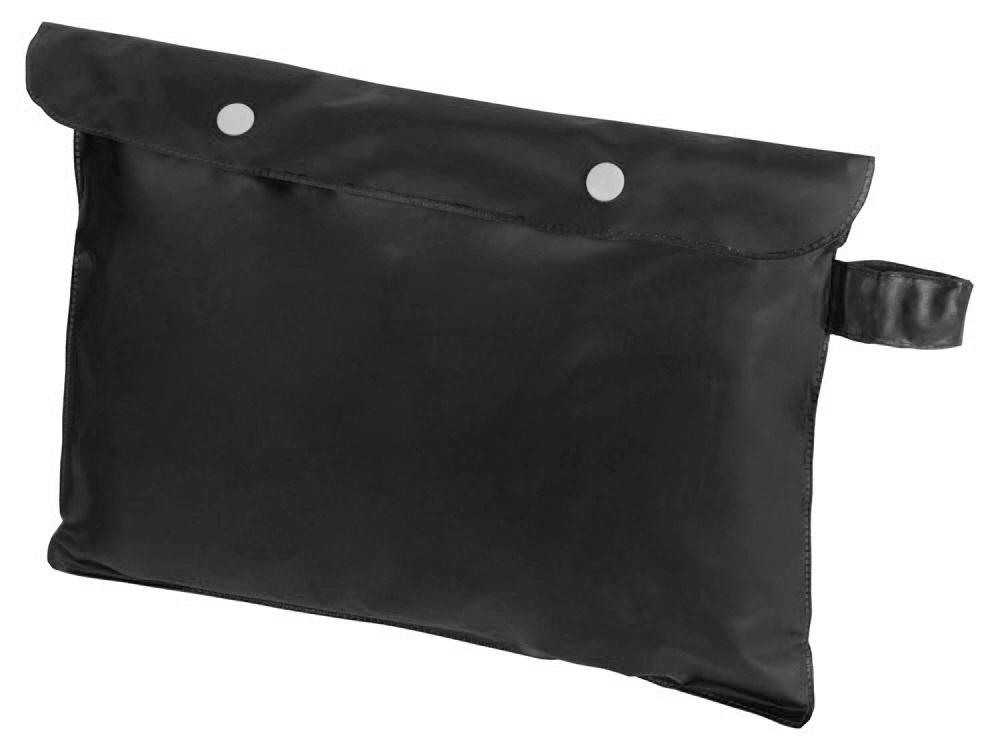 Дождевик Hawaii c чехлом унисекс, черный — изображение 8