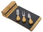 Набор для сыра из сланцевой доски и ножей Bamboo collection Taleggio