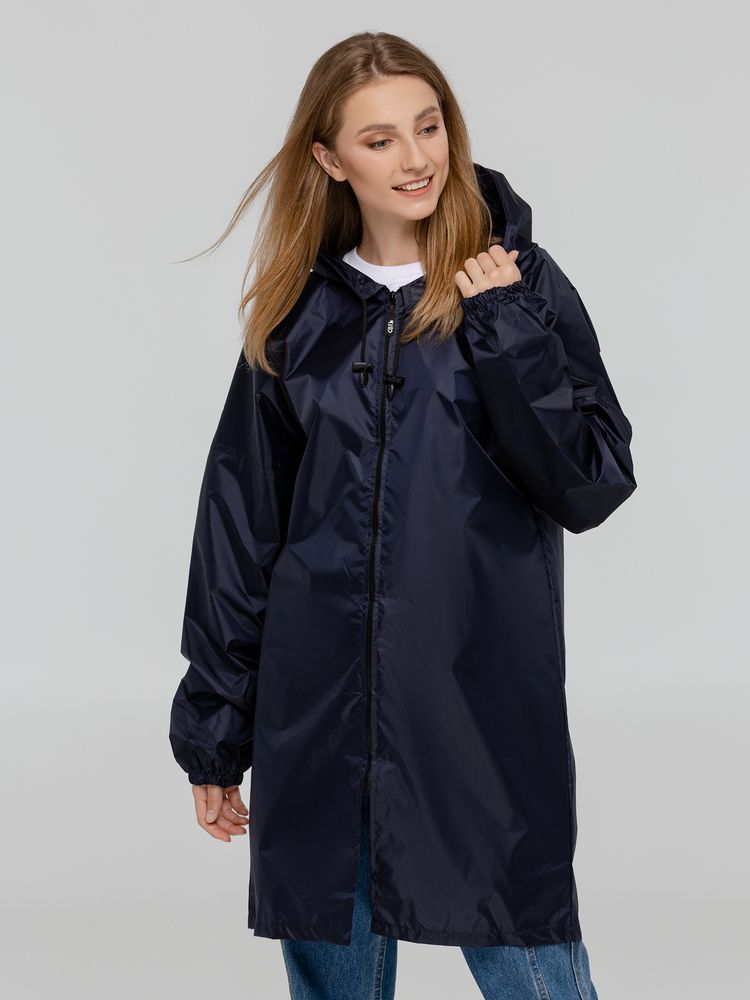 Дождевик «Сплавляюсь», темно-синий — изображение 2
