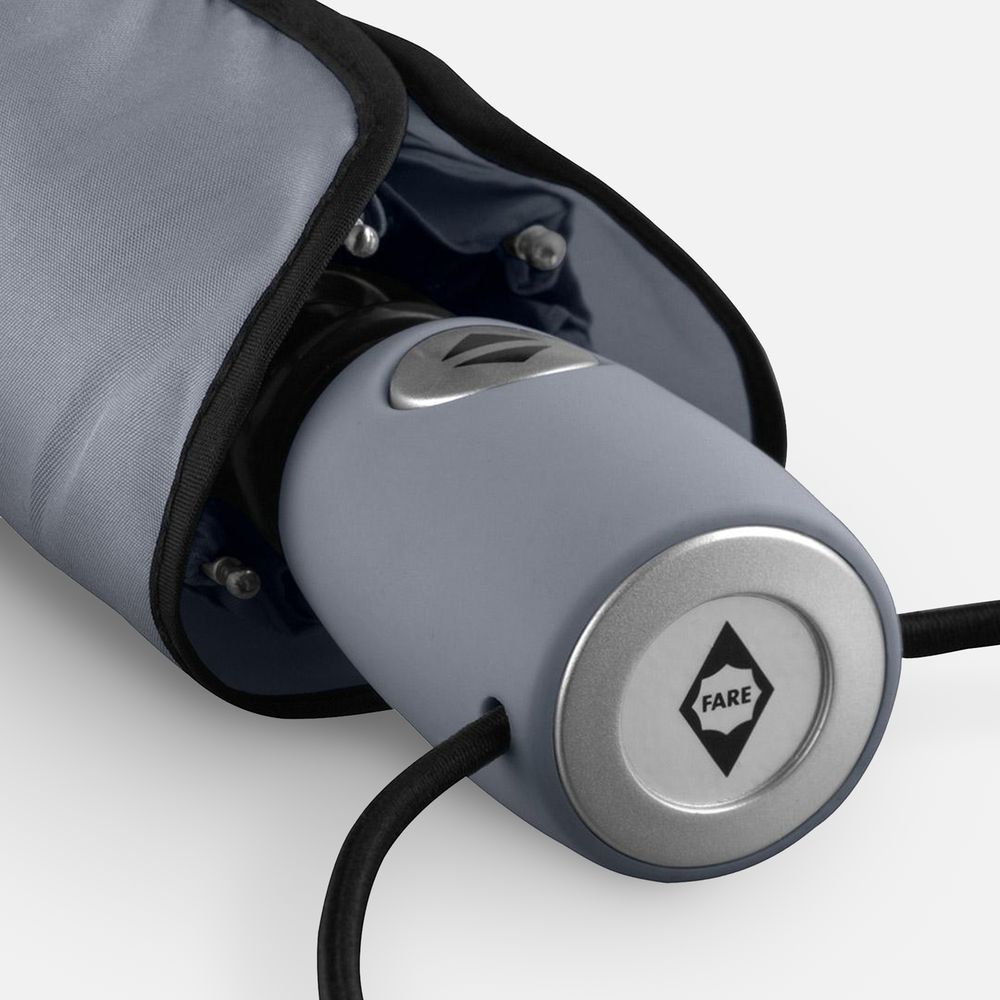 Зонт складной AOC, серый — изображение 5