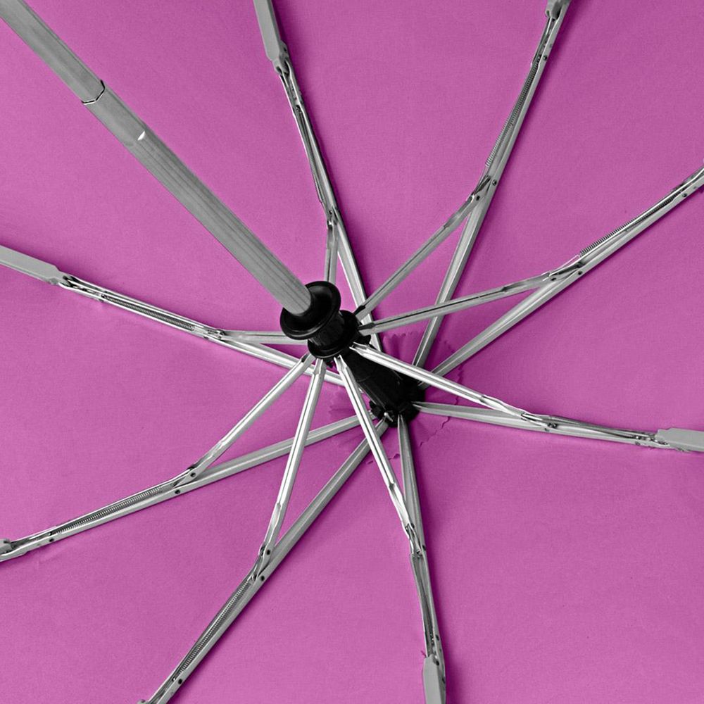 Зонт складной AOC, ярко-розовый — изображение 6