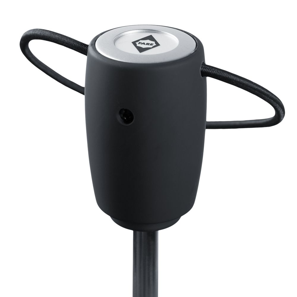 Зонт складной AOC, черный — изображение 6