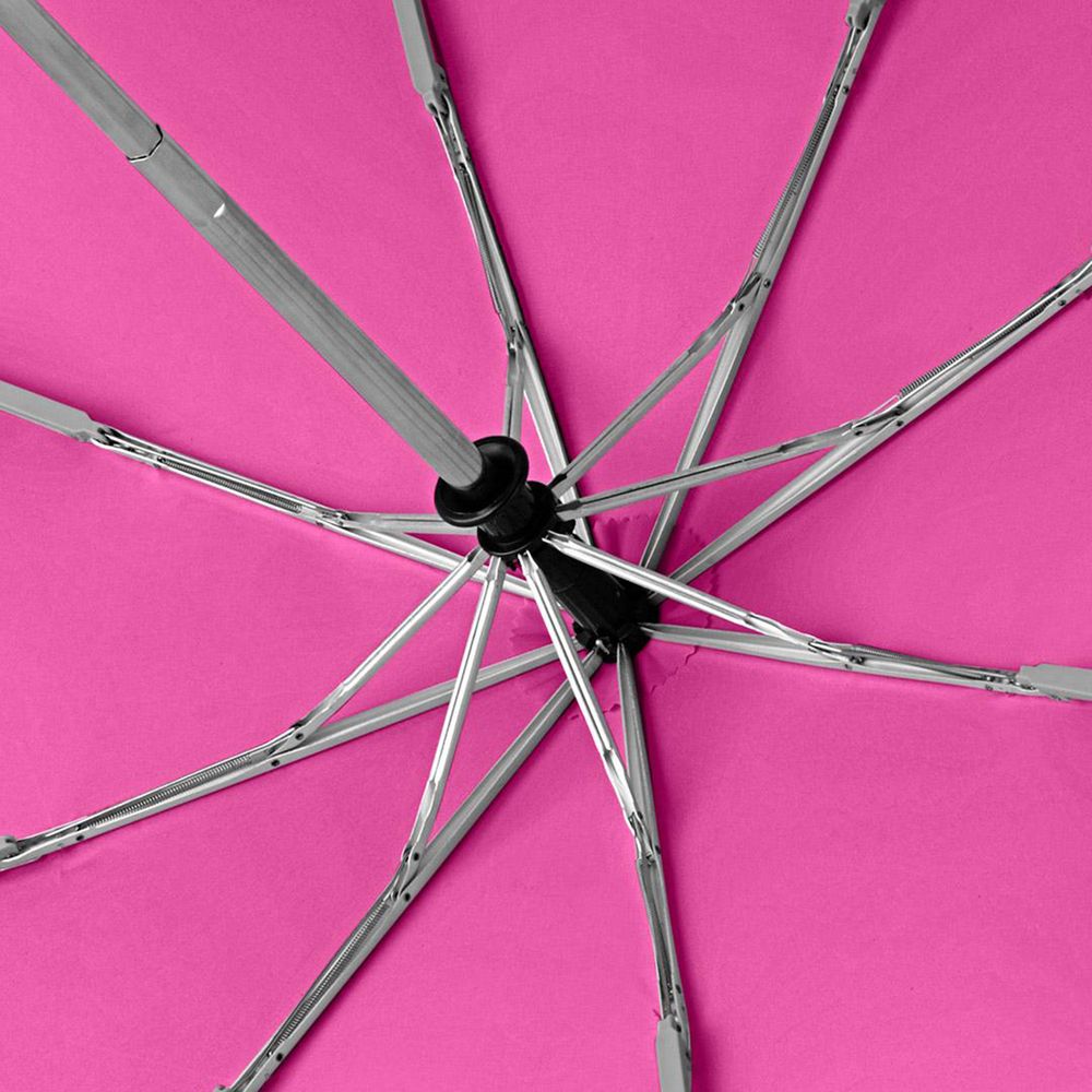 Зонт складной AOC, розовый — изображение 6