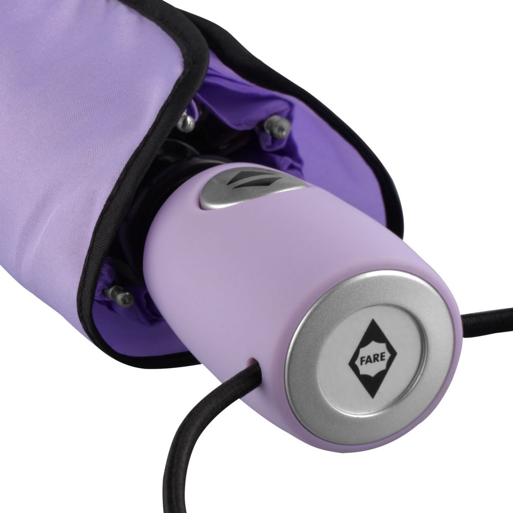 Зонт складной AOC, сиреневый — изображение 5