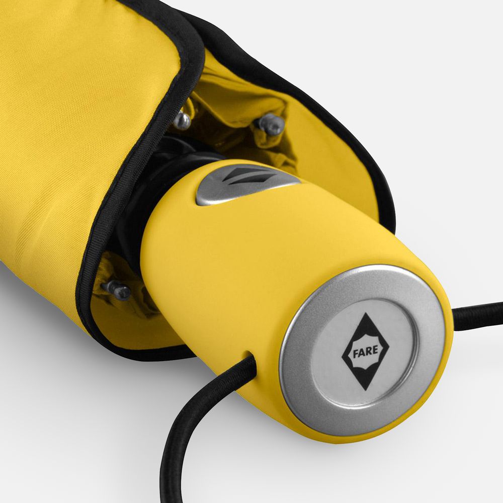 Зонт складной AOC, желтый — изображение 5