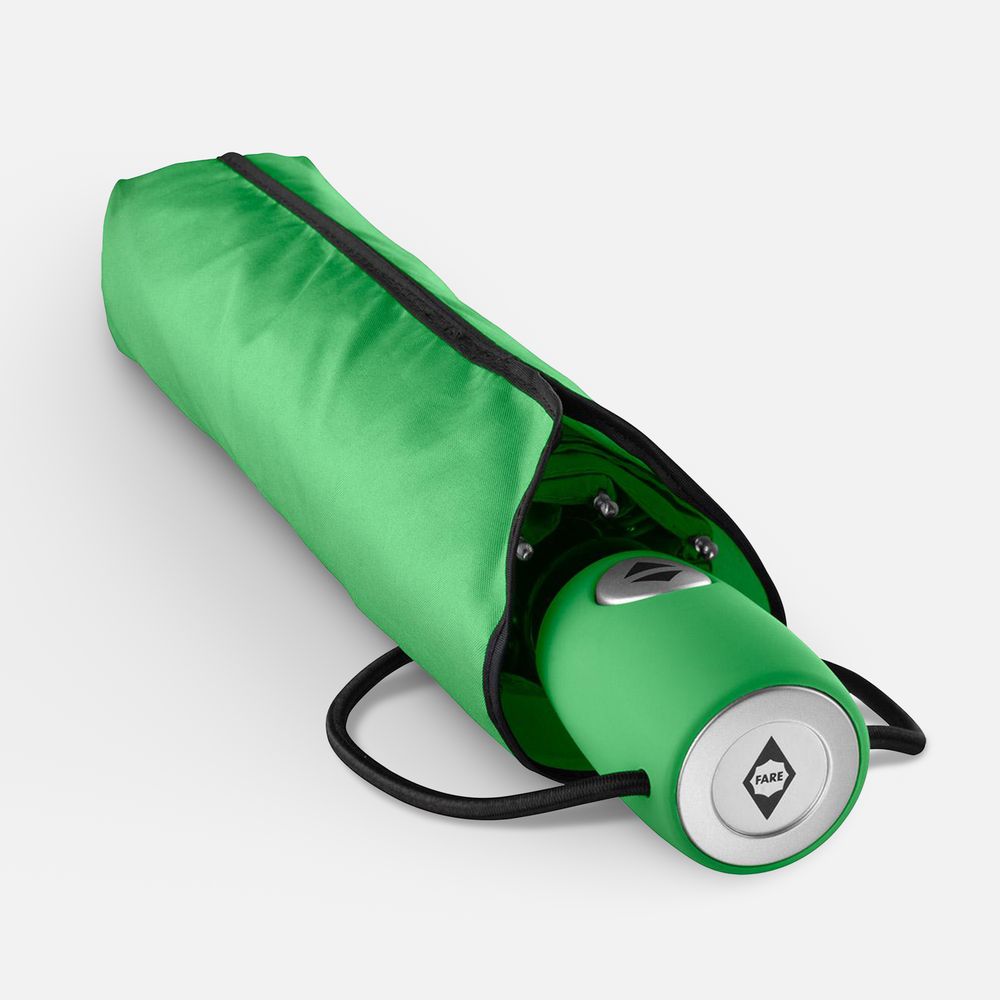 Зонт складной AOC, светло-зеленый — изображение 4