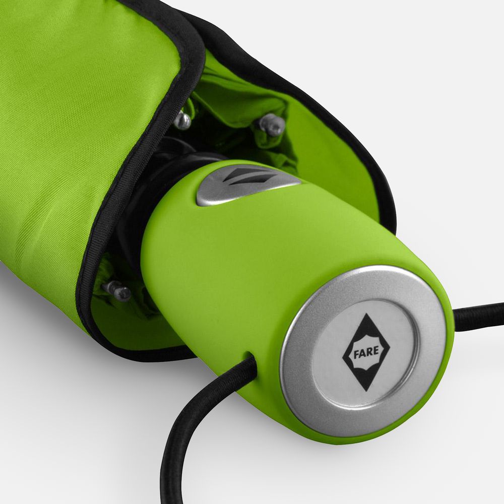 Зонт складной AOC, зеленое яблоко — изображение 5