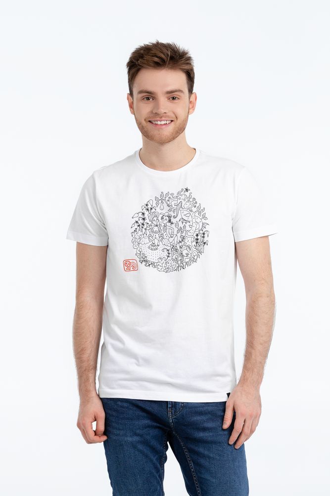 Футболка «Кавалер», белая — изображение 8