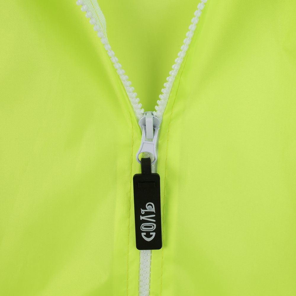 Дождевик «Воплащение всего», неоново-желтый — изображение 3