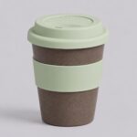 Стакан с силиконовой крышкой Cafe, olive