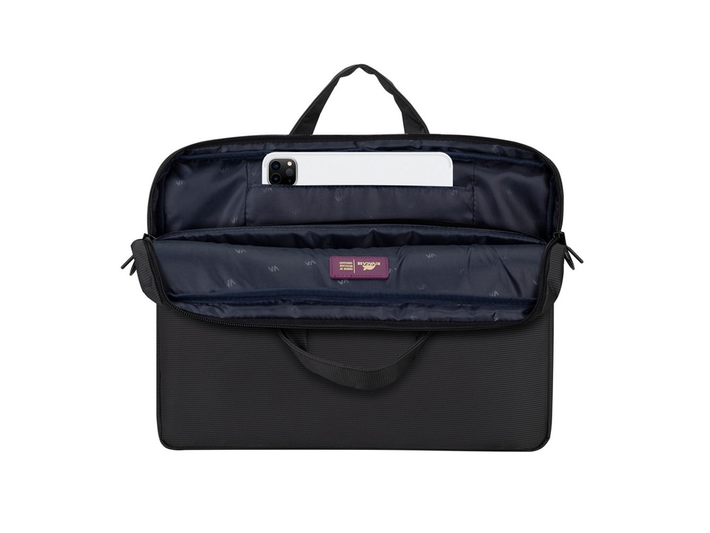 RIVACASE 8731 grey сумка для ноутбука 15,6 / 6 — изображение 9