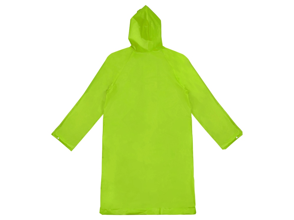 Дождевик Hawaii c чехлом унисекс, зеленое яблоко — изображение 4