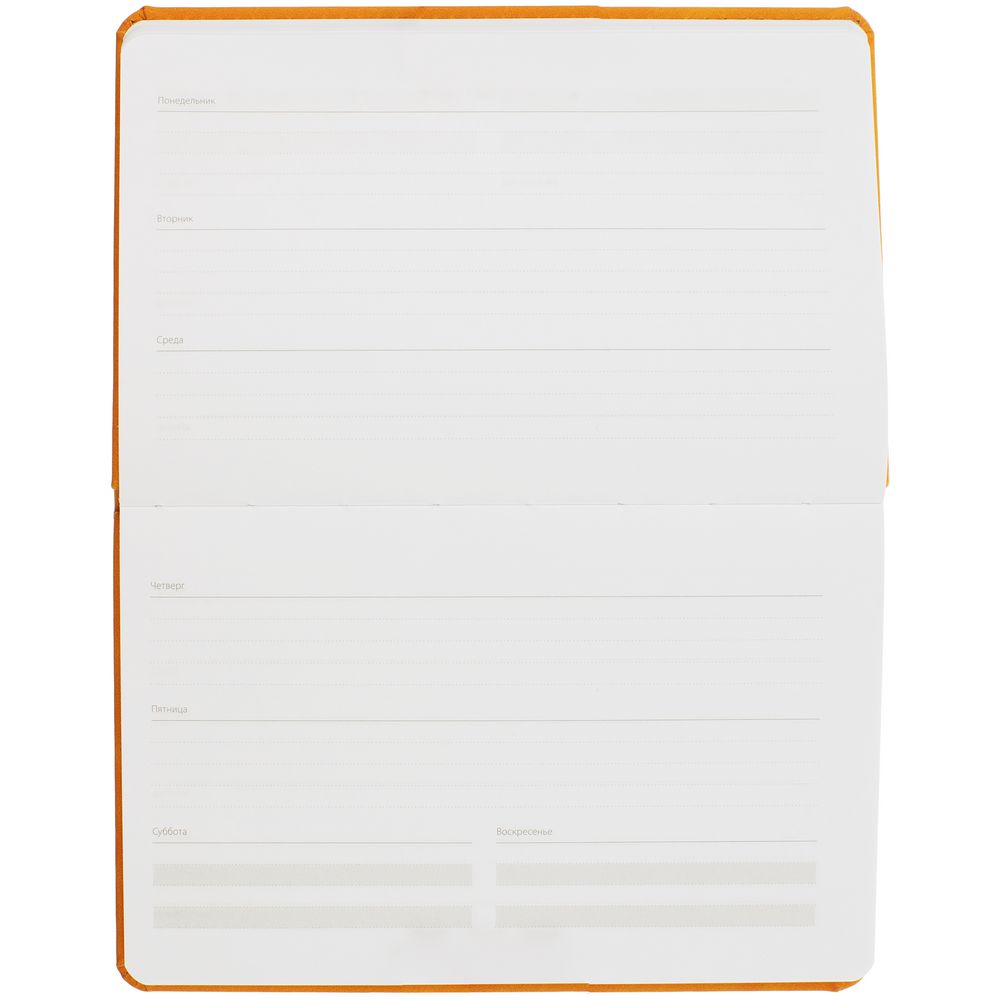 Еженедельник Urban, недатированный, оранжевый — изображение 6