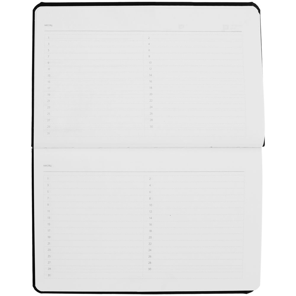 Еженедельник Urban, недатированный, черный — изображение 6