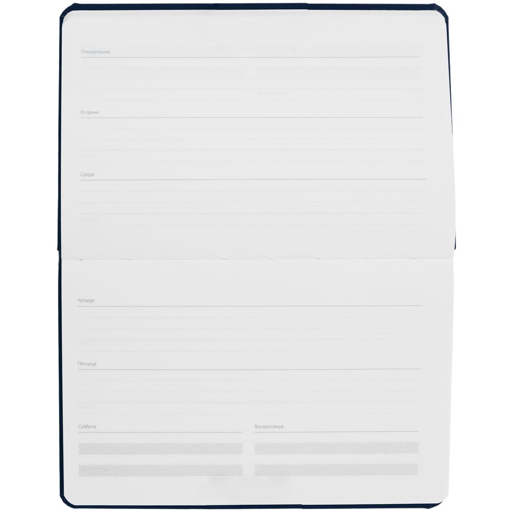 Еженедельник Urban, недатированный, синий — изображение 6
