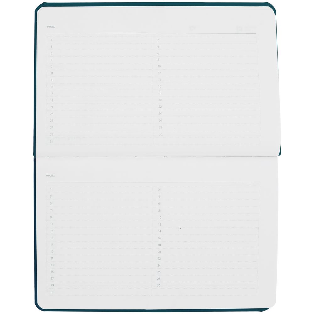 Еженедельник Urban, недатированный, изумрудный — изображение 8