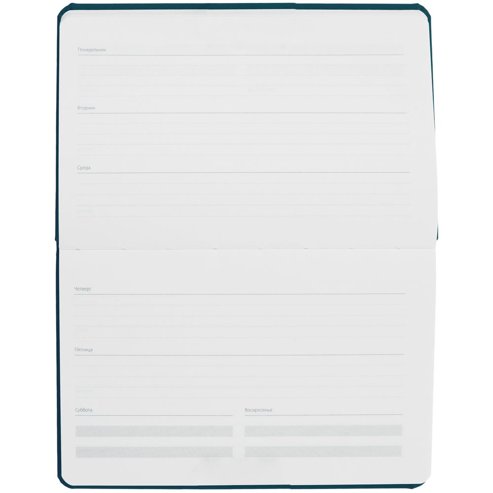 Еженедельник Urban, недатированный, изумрудный — изображение 7