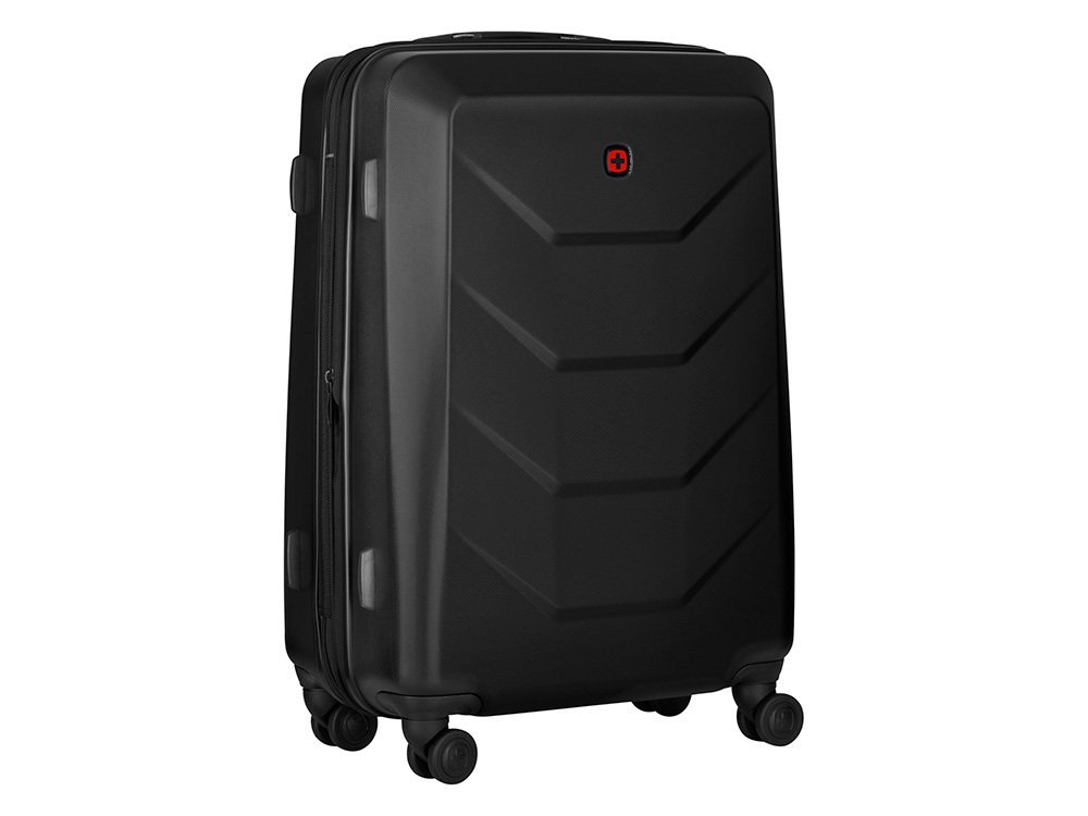 Чемодан WENGER Prymo, чёрный, средний, 45х65х26 см, 59 л, ABS+PC — изображение 3
