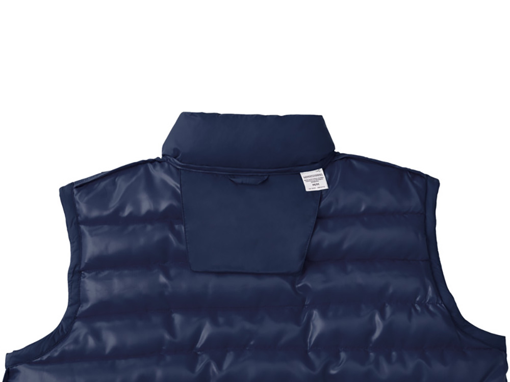 Женский утепленный жилет Pallas из переработанных материалов по стандарту GRS - Темно - синий — изображение 4