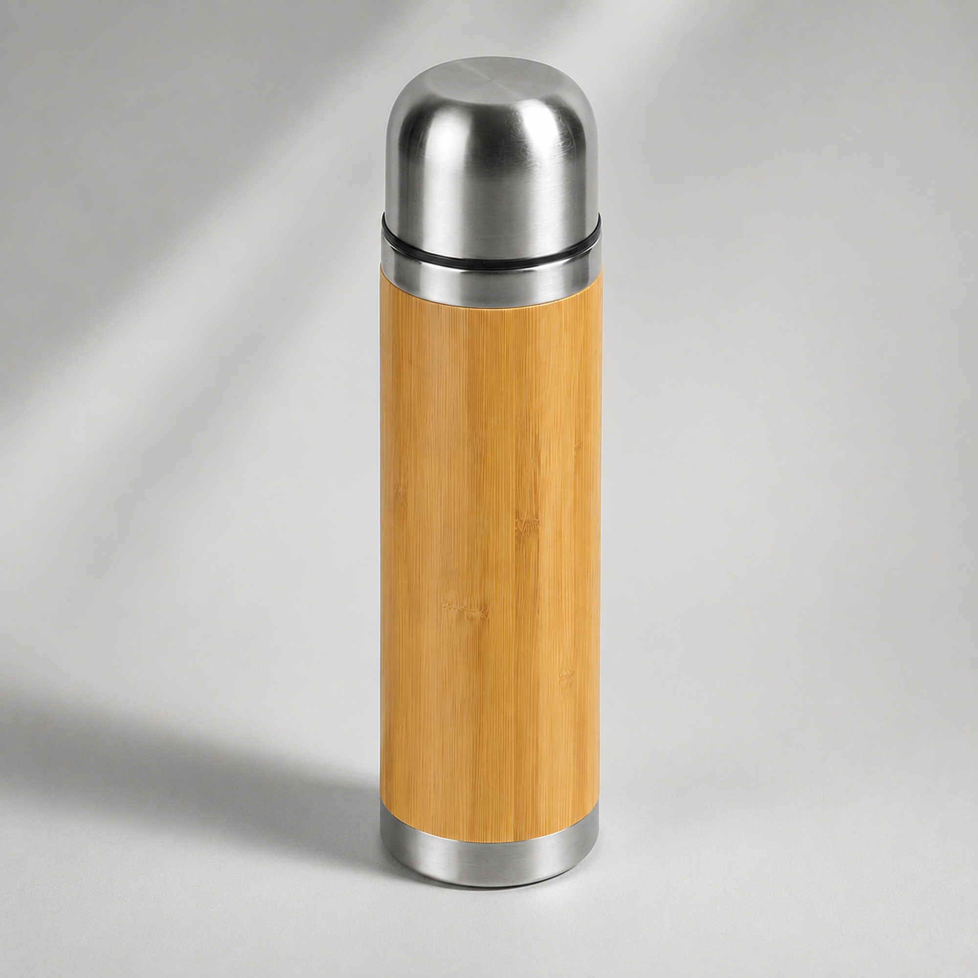 Вакуумный термос из бамбука Ямал Bamboo