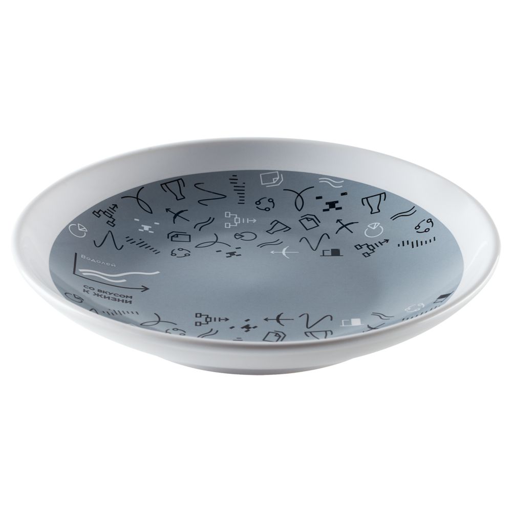 Тарелка наградная «Бизнес-зодиак. Водолей» — изображение 2