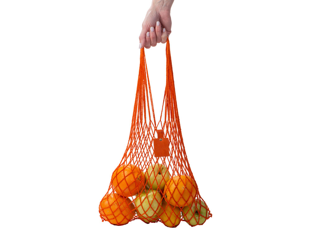 Авоська Dream L наплечная 25 литров, оранжевый (5) — изображение 4