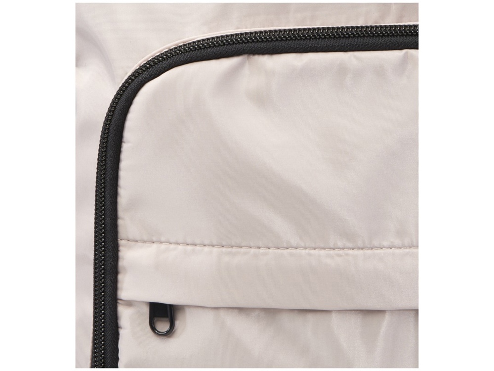 Рюкзак для ноутбука Trend Plus 15GRS из переработанного материала объемом 20 литров, овсяный — изображение 7