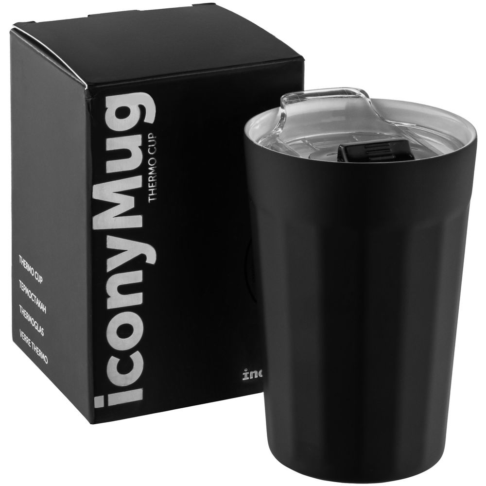 Термостакан iconyMug, черный — изображение 5