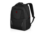Рюкзак WENGER ALTAIR 15.6, черный, переработанный ПЭТ/Полиэстер, 32х21х44 см, 22 л.