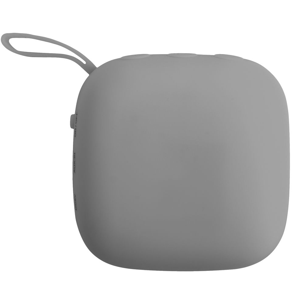 Беспроводная колонка Chubby, серая с голубым — изображение 5