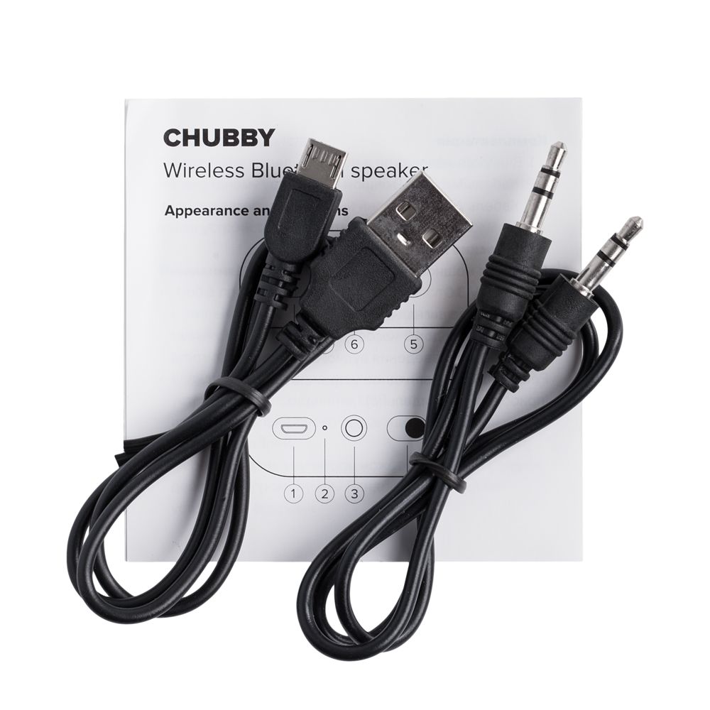 Беспроводная колонка Chubby, красная — изображение 7