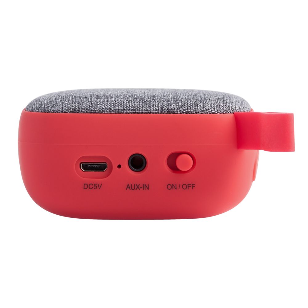 Беспроводная колонка Chubby, красная — изображение 5