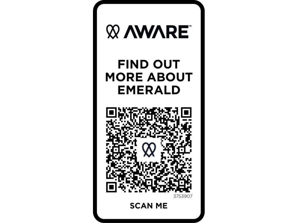 Emerald поло унисекс с коротким рукавом из переработанных материалов Aware™. - Бежевый — изображение 5