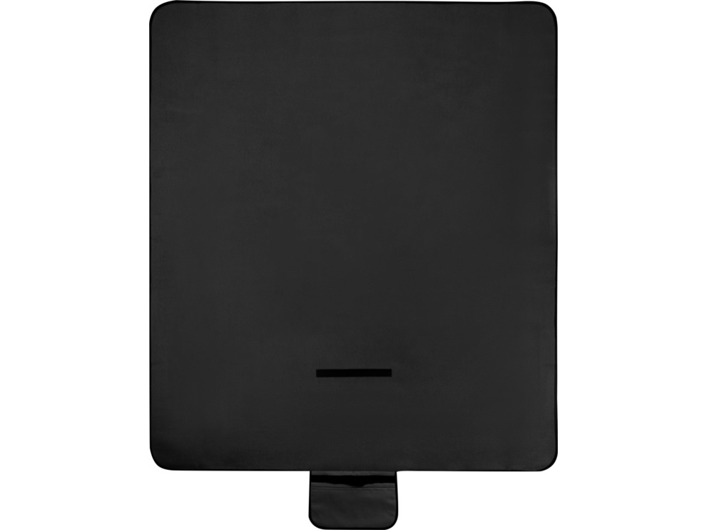 Покрывало для пикника Salvie из переработанной пластмассы пластика, черный — изображение 3