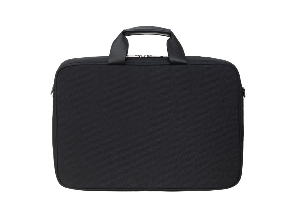 Сумка для ноутбука TORBER VOYAGE 15.6'', черный, нейлон/микрофибра, 43 х 5 х 29 см, 6л — изображение 5