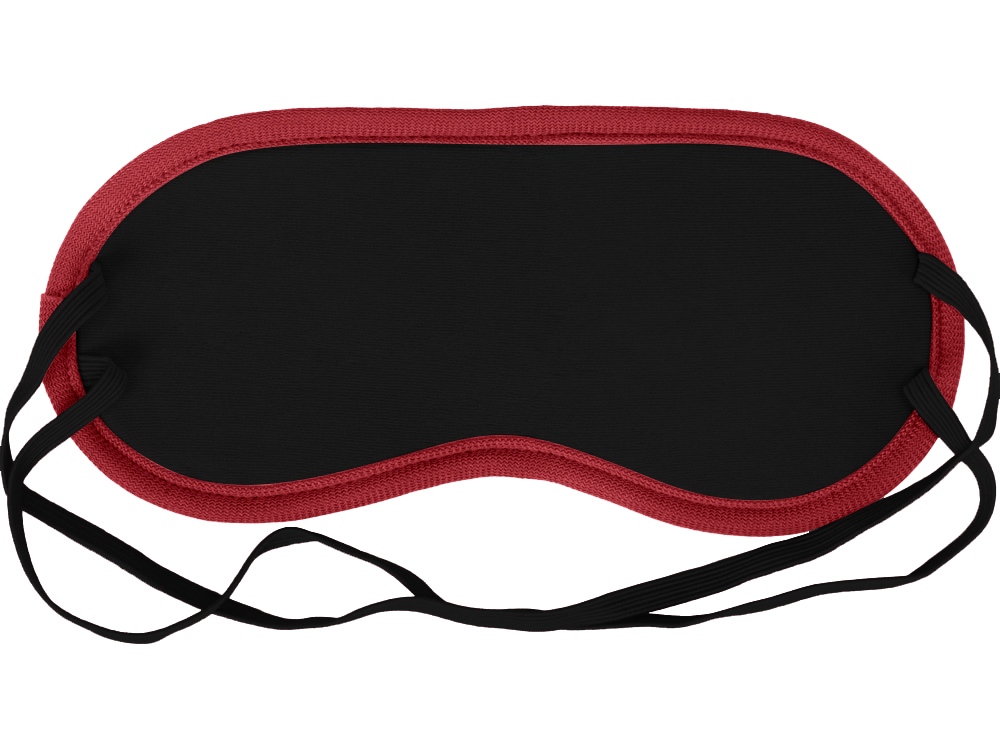 Маска для глаз Dream из полиэстер спандекс плюш, красный — изображение 3