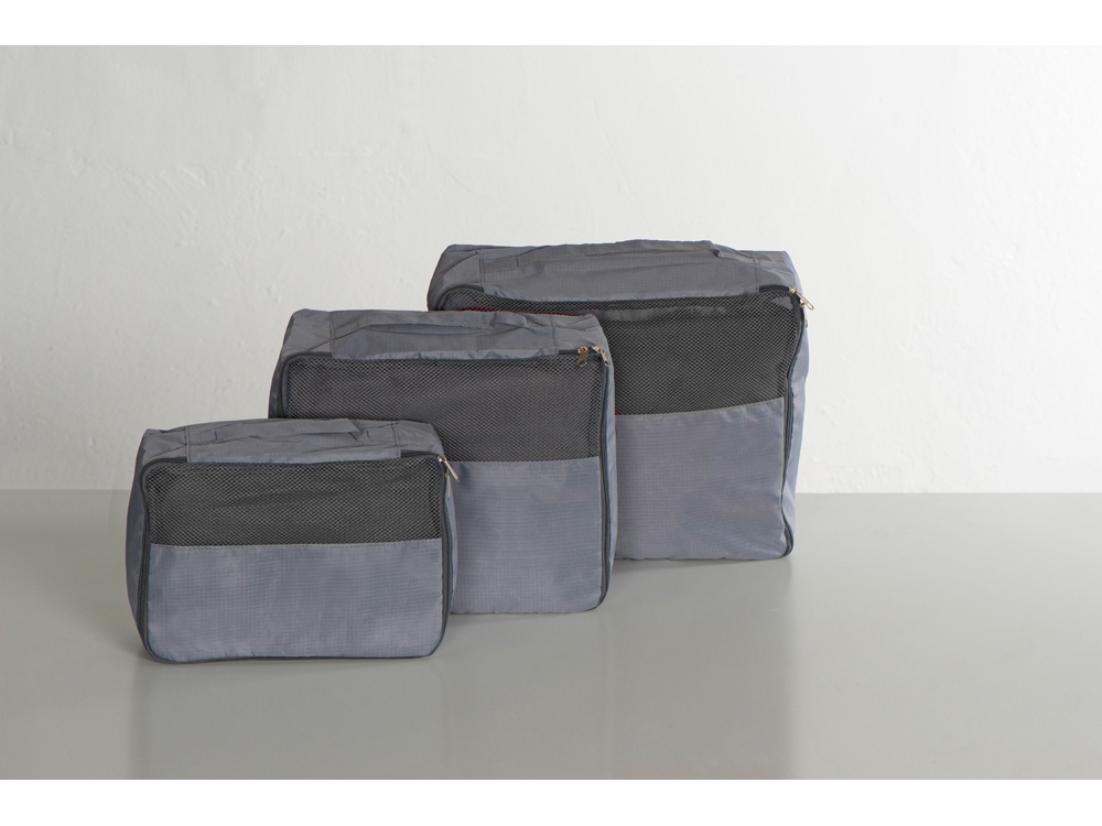 Комплект чехлов для путешествий Easy Traveller, серый — изображение 11