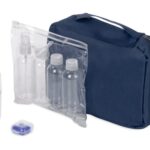 Набор для путешествий Fly away, темно-синий